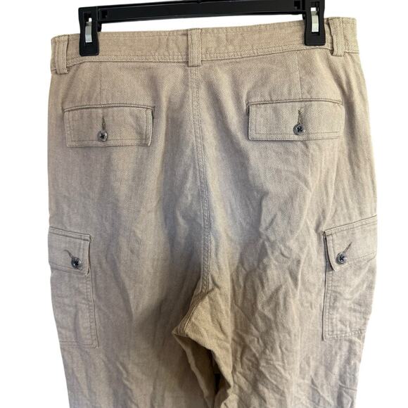 Vtg Y2K 90s Polo By Ralph Lauren Cargo Pants Military Gorpcore 33X32 Preppy Prep - Picture 4 of 10